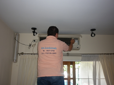 Colocacion de Aire Acondicionado en Capital y GBA